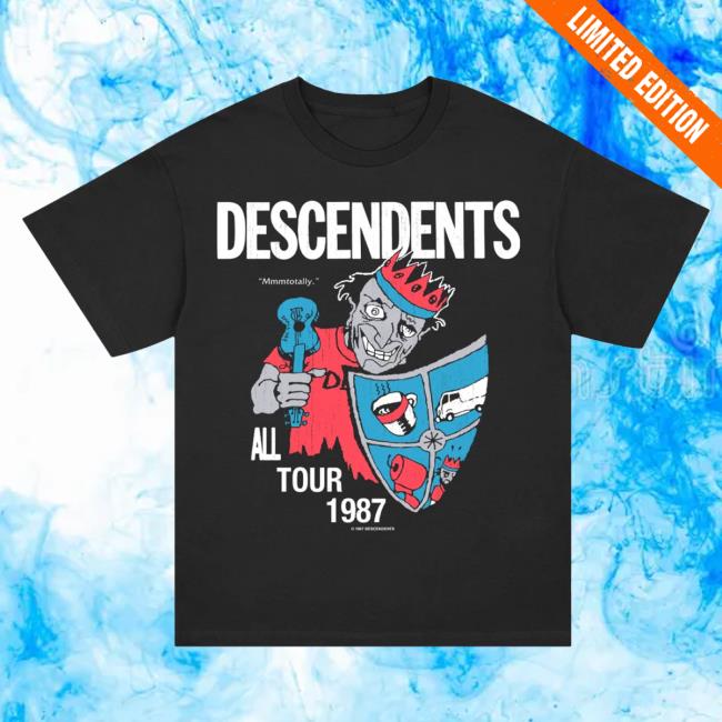 Descendents Store Merch Shop All Tour 1987 Jester T-Shirt