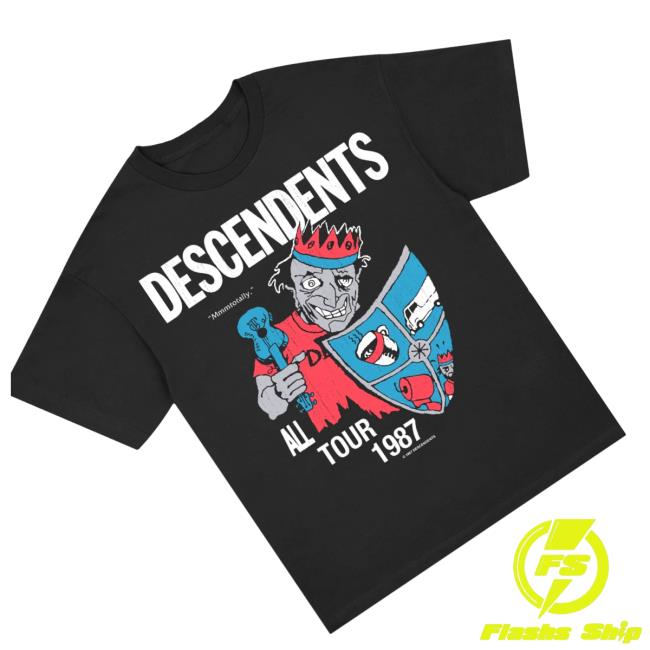 Descendents Store Merch Shop All Tour 1987 Jester T-Shirt