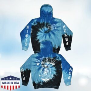 Dirty Heads Merch Store 7 Anchors Tie Dye Hoodie