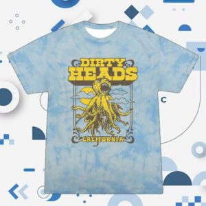 Dirty Heads Merch Store In The Clouds Crystal Blue Tee