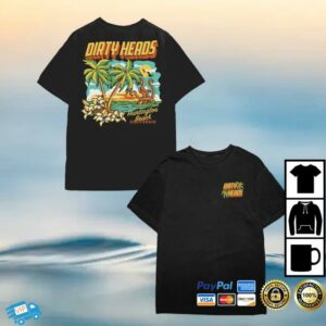 Dirty Heads Merch Store Postcard Black Tee