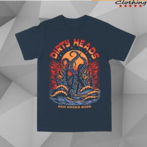 Dirty Heads Store Merch Red Rocks 2026 Event Shirt