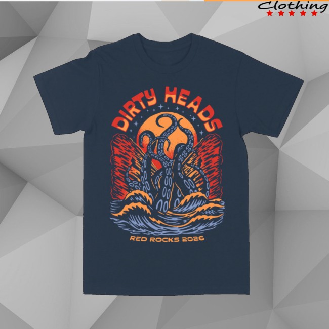 Dirty Heads Store Merch Red Rocks 2026 Event Shirt