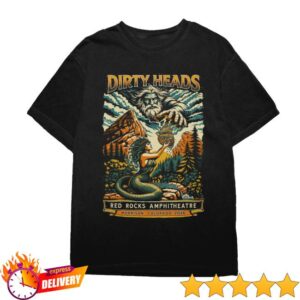 Dirtyheads Store Shop Merch Red Rocks 2026 Tee