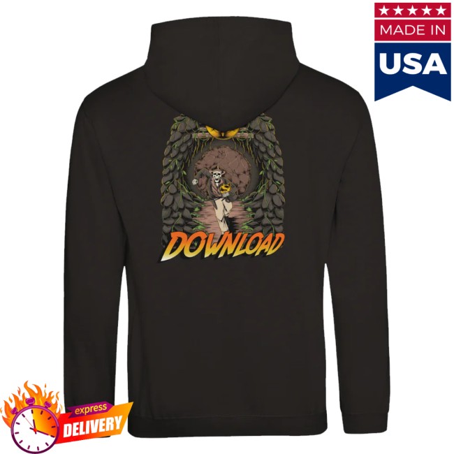 Download Festival Merch Store Indiana Bones Black Hoodie 4 Download Festival Merch Store Indiana Bones Black Hoodie