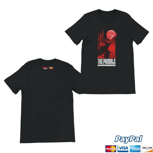 Download Festival Merch Store The Primals X Download Festival 2026 T-Shirt 5 Download Festival Merch Store The Primals X Download Festival 2026 T-Shirt