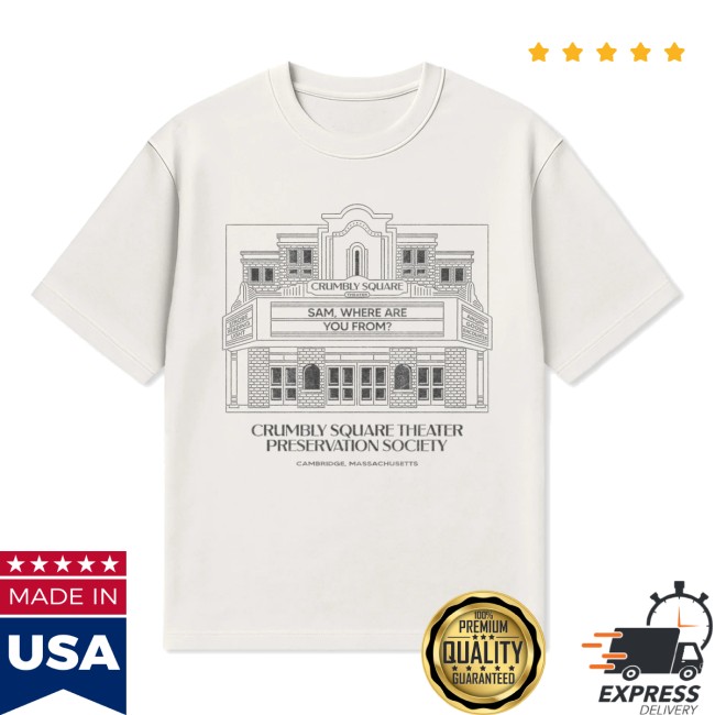 Dropout Store Merch Crumbly Square Theater Shirt 2 Dropout Store Merch Crumbly Square Theater Shirt