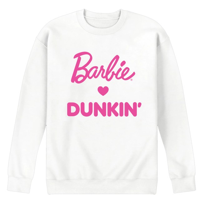 Dunkin' Runs On Merch Shop Dunkin' X Barbie Crewneck 2 Dunkin' Runs On Merch Shop Dunkin' X Barbie Crewneck