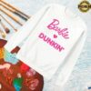 Dunkin' Runs On Merch Shop Dunkin' X Barbie Crewneck 1 Dunkin' Runs On Merch Shop Dunkin' X Barbie Crewneck