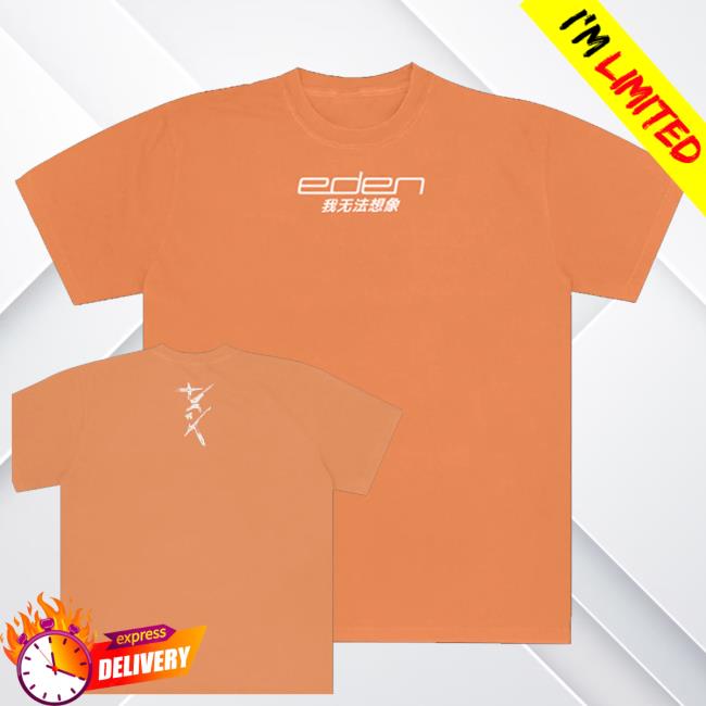 Eden Merch Shop I Can't Imagine Orange T-Shirt 3 Eden Merch Shop I Can't Imagine Orange T-Shirt