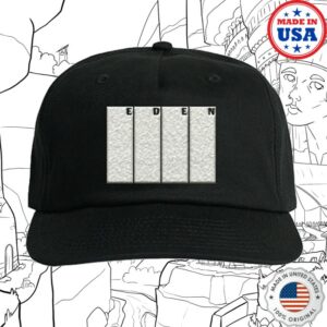 Eden Store Merch Eden Chenille Logo Cap Black