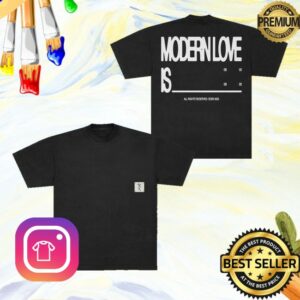 Eden Store Merch Modern Love Black Shirt