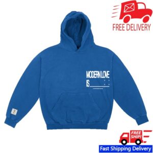 Eden Store Merch Modern Love Blue Pullover Hoodie