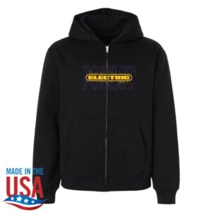 Electric Forest Merch Store Cyber Head 2026 Lineup Zip Hoodie