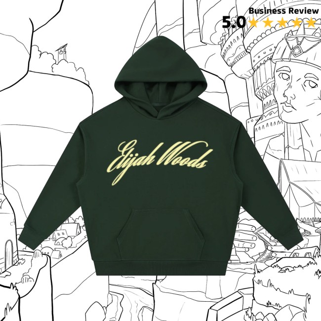 Elijah Woods Store Merch Green Elijah Woods Hoodie 2 Elijah Woods Store Merch Green Elijah Woods Hoodie