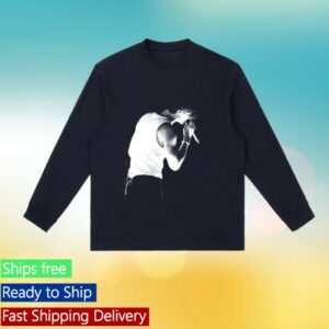 Elijah Woods Store Merch Navy Concert Longsleeve Shirt