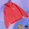 Elijah Woods Store Merch Red Dolly Zip-Up Hoodie