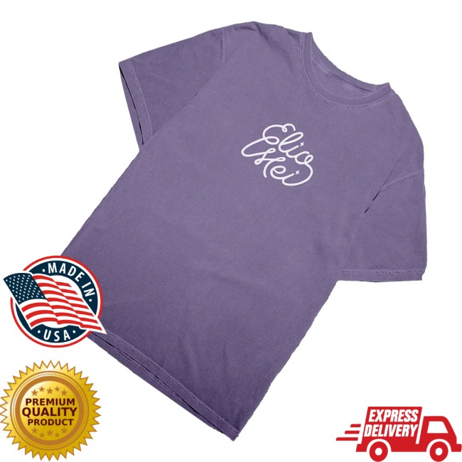 Elio Mei Store Merch Elio Mei Grape Logo Tee