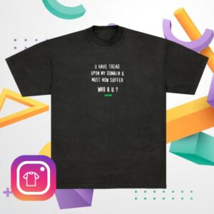 Enter The Night Gallery Merch Store Crash And Burn Tee