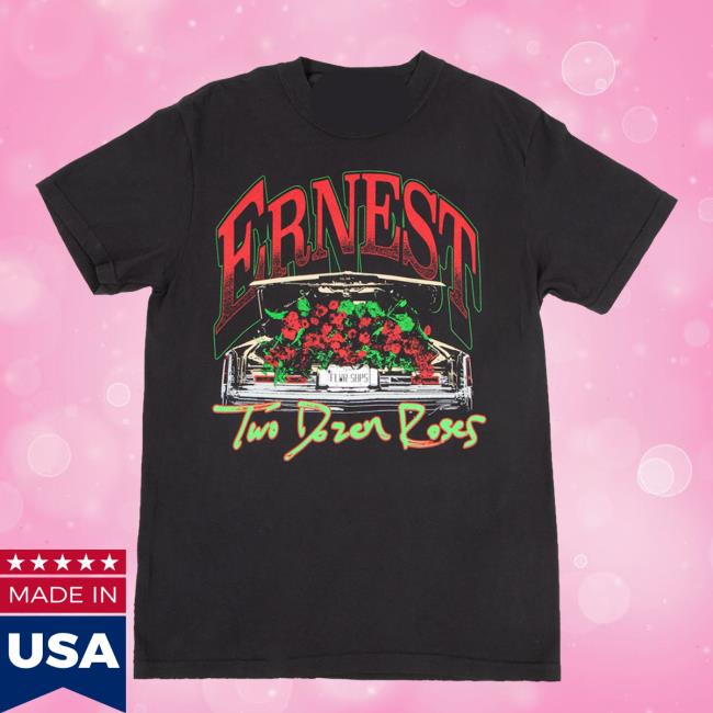 Ernest Merch Shop Cadillac Flowers Tee 2 Ernest Merch Shop Cadillac Flowers Tee