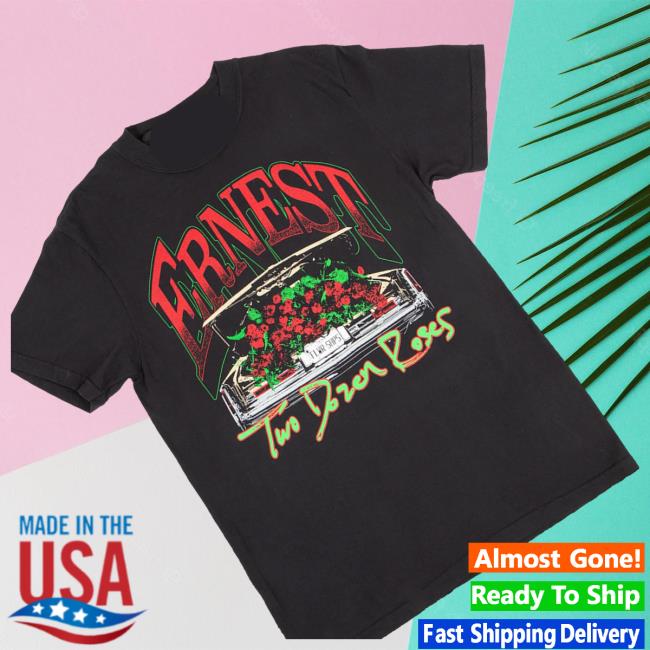 Ernest Merch Shop Cadillac Flowers Tee 3 Ernest Merch Shop Cadillac Flowers Tee