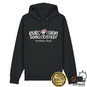 Eurovision Merch Store Eurovision Vienna 26 Hoodie Black