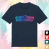 Eurovision Merch Store Gradient Logo T-Shirt Navy 4 Eurovision Merch Store Gradient Logo T-Shirt Navy