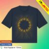Eurovision Merch Store Retro Eurovision Boxy T-Shirt Navy