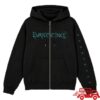 Evanescence Merch Store Sanctuary Cover Zip Hoodie