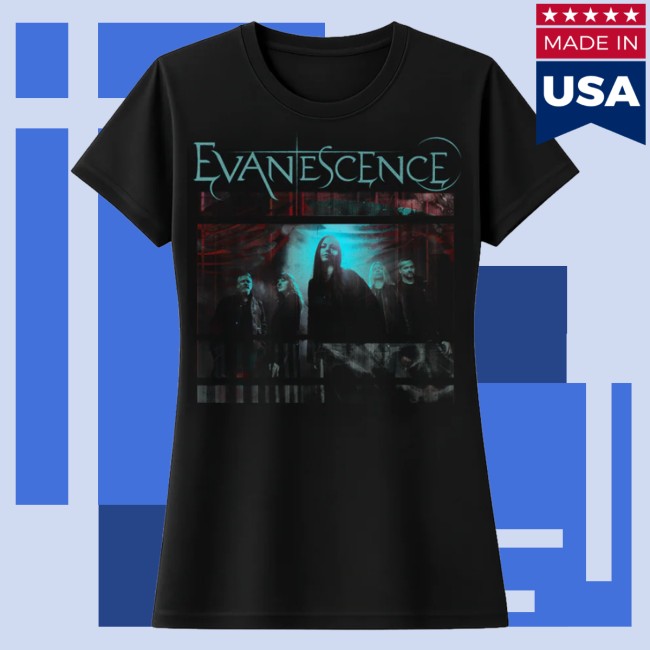 Evanescence Merch Store Static Photo Women's Tee 2 Evanescence Merch Store Static Photo Women's Tee