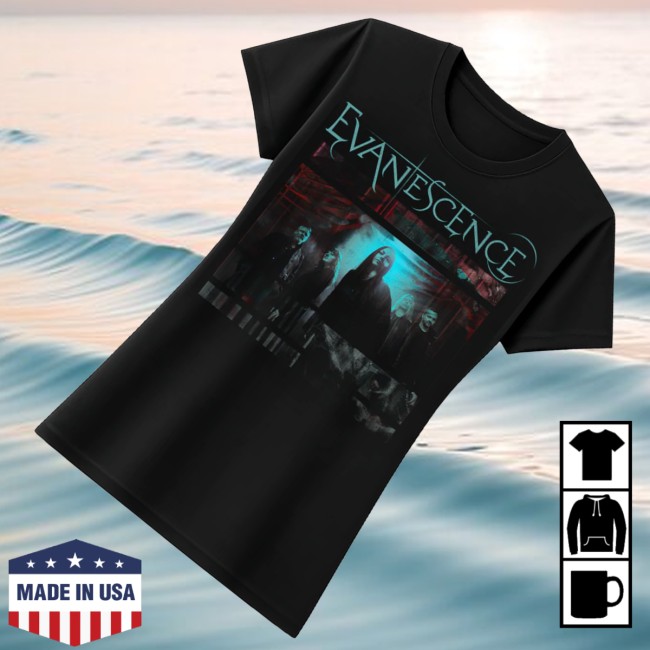 Evanescence Merch Store Static Photo Women's Tee 3 Evanescence Merch Store Static Photo Women's Tee