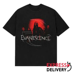 Evanescence Store Merch Group Photo Logo Itin Shirt
