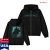 Evanescence Store Merch Sanctuary Cover Zip Hoodie