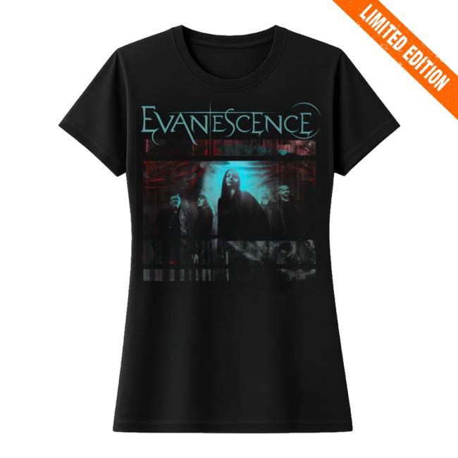 Evanescence Store Merch Static Photo Tee