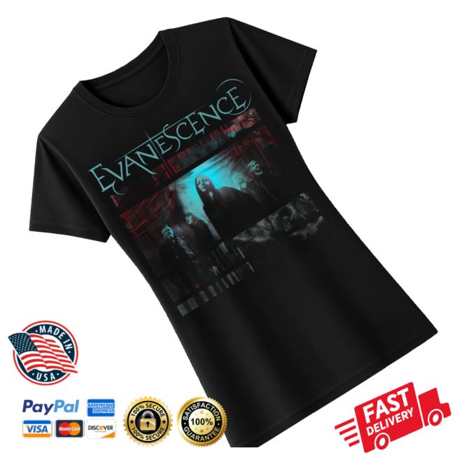 Evanescence Store Merch Static Photo Tee