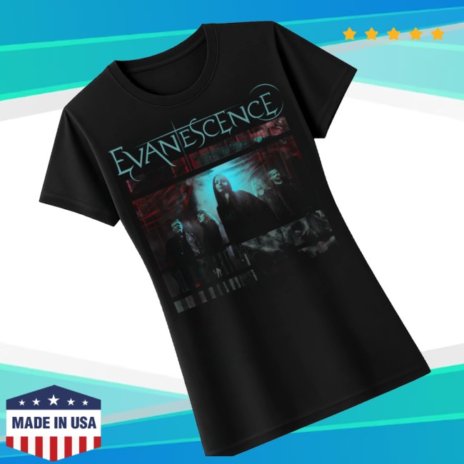 Evanescence Store Merch Static Photo Women's Tee
