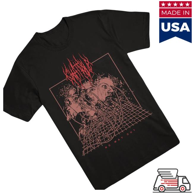 Evilgreed Merch Shop Store Chat Pile No Way Out T-Shirt 3 Evilgreed Merch Shop Store Chat Pile No Way Out T-Shirt