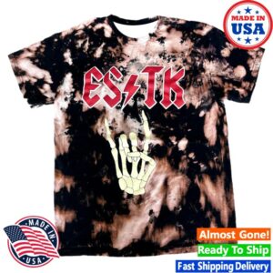 Eyes Set To Kill Merch Store Custom Bleached Estk Tee