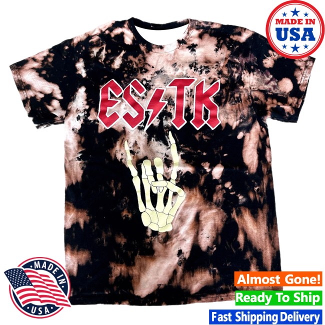 Eyes Set To Kill Merch Store Custom Bleached Estk Tee 2 Eyes Set To Kill Merch Store Custom Bleached Estk Tee