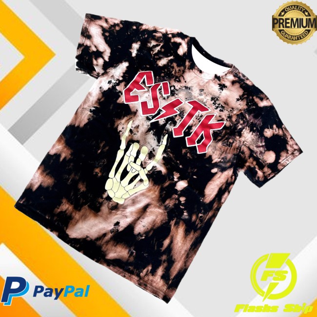 Eyes Set To Kill Merch Store Custom Bleached Estk Tee 3 Eyes Set To Kill Merch Store Custom Bleached Estk Tee