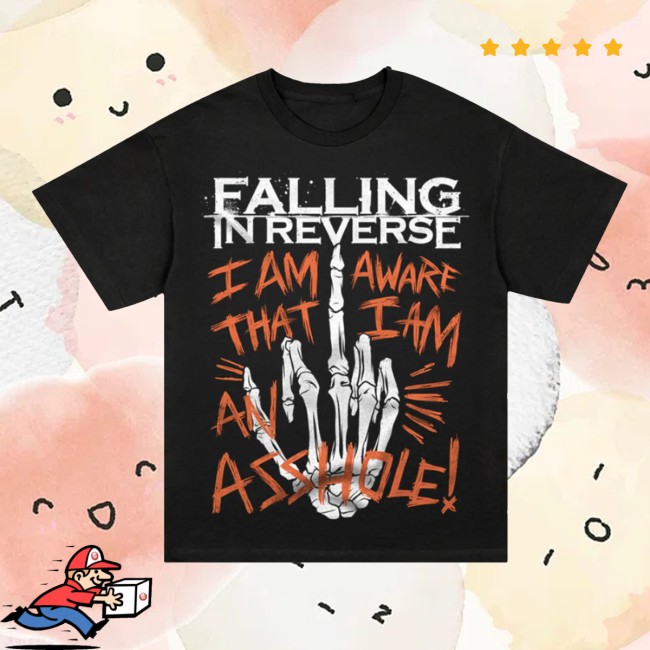 Falling In Reverse Store Merch Asshole Tee 2 Falling In Reverse Store Merch Asshole Tee