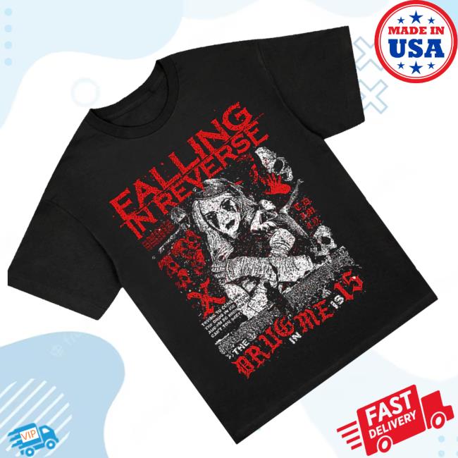 Falling In Reverse Store Merch Shop The Drug In Me 15 Tee 3 Falling In Reverse Store Merch Shop The Drug In Me 15 Tee