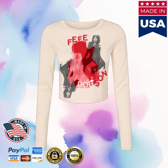 Fefe Dobson Store Merch Ladies Cropped Longsleeve Logo Tee 3 Fefe Dobson Store Merch Ladies Cropped Longsleeve Logo Tee