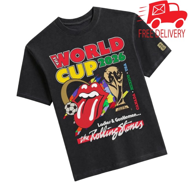 Fifa Store Merch Fifa World Cup 2026 Rolling Stones Matchday Tee