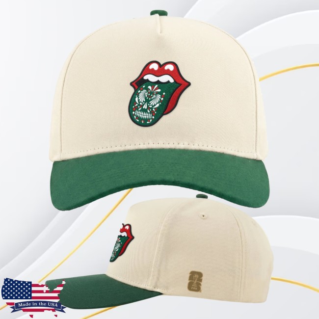 Fifa Store Merch Fifa World Cup 2026 Rolling Stones Mexico Lick Two Tone Hat