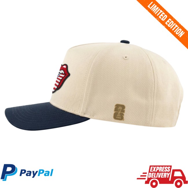 Fifa Store Merch Fifa World Cup 2026 Rolling Stones Usa Lick Two Tone Hat