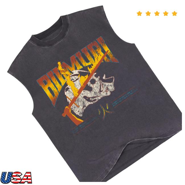 Flaming Sword Cut-Off Tee