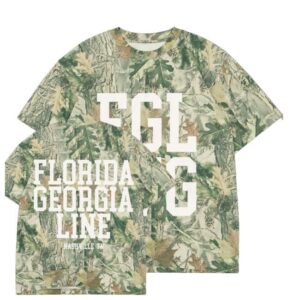 Florida Georgia Line Merch Fgl Lfg Camo Shirt