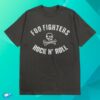Foo Fighters Store Merch Rock N Roll Skeleton 2026 Tour Tee