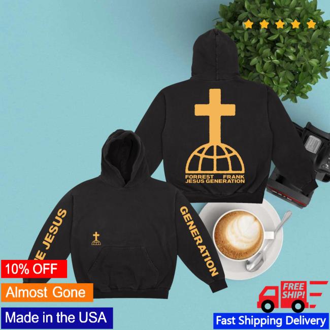 Forrest Frank Merch Shop The Jesus Generation Black Tour Hoodie 2 Forrest Frank Merch Shop The Jesus Generation Black Tour Hoodie